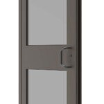 25T - Single Door - Midrail - Closed - Exterior 25T - Single Door - Midrail - Closed - Exterior