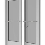 35T Door - Pair - No Midrail - Interior Open 35T Door - Pair - No Midrail - Interior Open