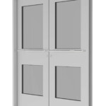 50T Doors - Midrail - Closed - Interior 50T Doors - Midrail - Closed - Interior